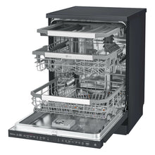 Load image into Gallery viewer, LG 15 Place QuadWash Dishwasher in Matte Black Finish with TrueSteam XD3A25MB