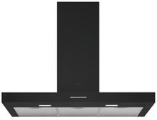 Load image into Gallery viewer, Smeg 90cm Matt Black Canopy Rangehood KBTAU900MNE