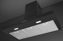 Load image into Gallery viewer, Smeg 90cm Matt Black Canopy Rangehood KBTAU900MNE