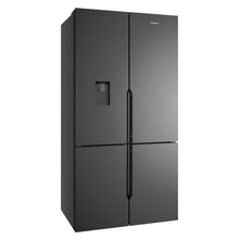 Load image into Gallery viewer, Westinghouse 564L French Quad Door Refrigerator with Water Dispenser Matte Black-- WQE5660BA