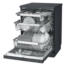 Load image into Gallery viewer, LG 15 Place QuadWash Dishwasher in Matte Black Finish with TrueSteam XD3A25MB
