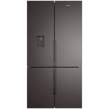 Load image into Gallery viewer, Westinghouse 564L French Quad Door Refrigerator with Water Dispenser Matte Black-- WQE5660BA