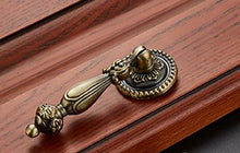 Load image into Gallery viewer, Vintage Drawer Drop Pulls Zinc Copper (Pair)