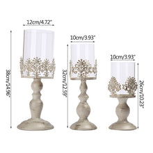 Load image into Gallery viewer, Elegant Candlestick Metal Base