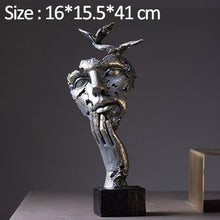 Load image into Gallery viewer, Abstract Face Sculpture Character