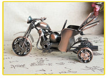 Load image into Gallery viewer, Creative Metal Three Wheeled Motorcycle