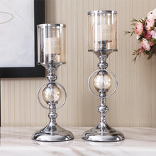 Load image into Gallery viewer, Handmade Metal Candle Holder