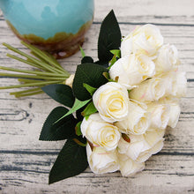 Load image into Gallery viewer, 18pcs/lots Artificial Rose Flowers
