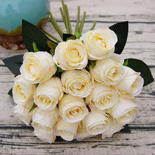 Load image into Gallery viewer, 18pcs/lots Artificial Rose Flowers