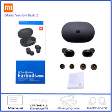 Load image into Gallery viewer, Global Version Xiaomi Redmi Airdots 2 TWS Wireless Bluetooth 5.0 Earphone