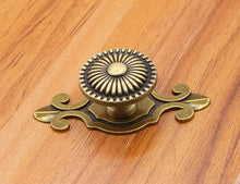 Load image into Gallery viewer, Vintage Drawer Round Pulls Zinc Copper(Pair)

