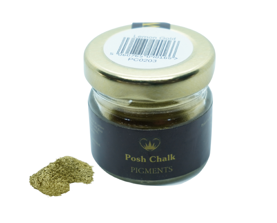 Posh Chalk Pigments - Lemon Gold 30ml