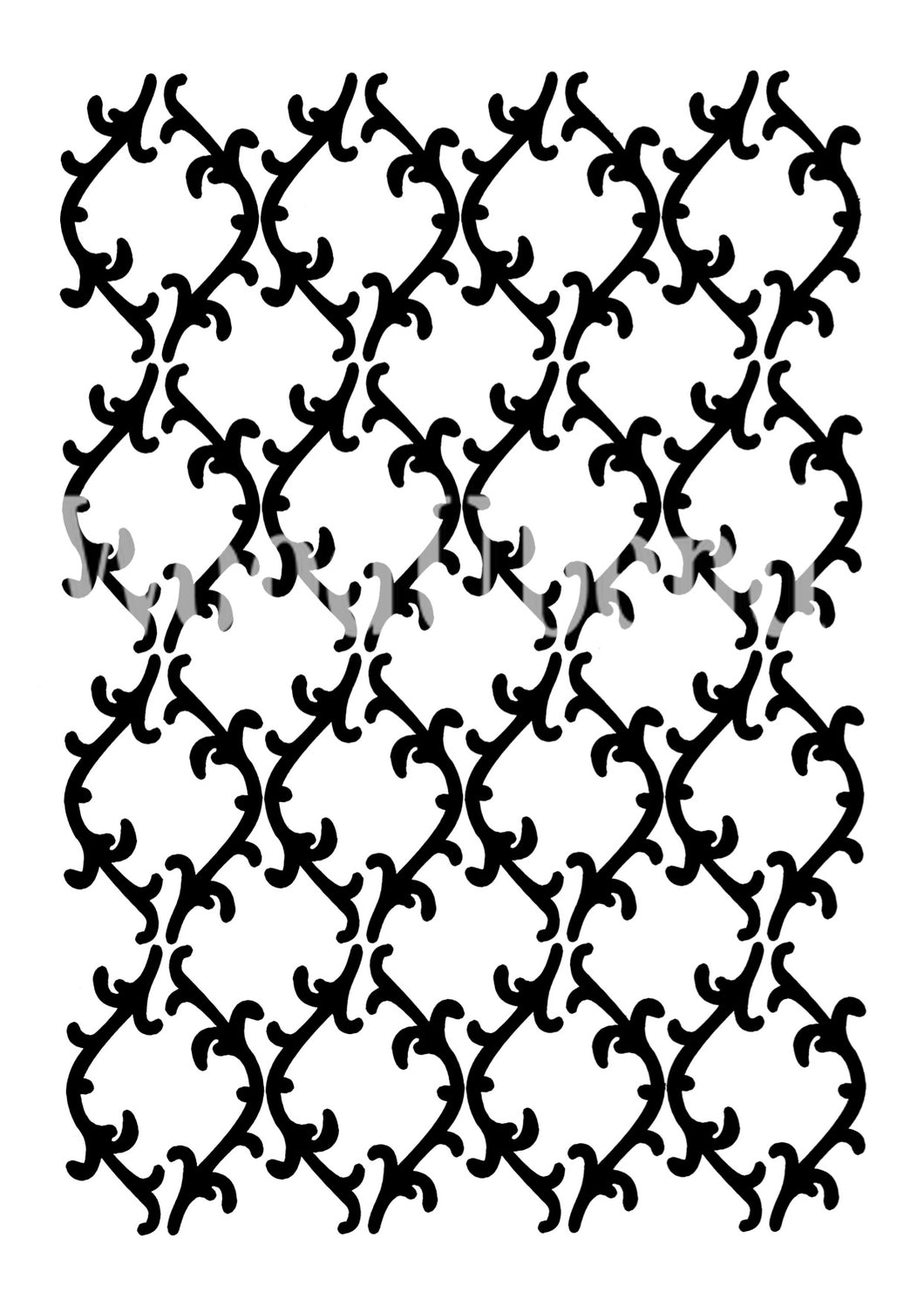 Stencil Mystery Thorns