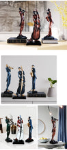 गैलरी व्यूवर में इमेज लोड करें, Craft Musician Music Band Statues
