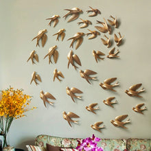 Load image into Gallery viewer, Wall Ornament swallow statues
