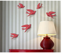 Load image into Gallery viewer, Wall Ornament swallow statues
