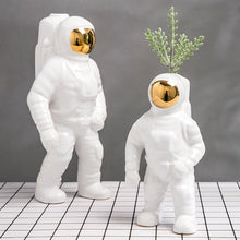 Load image into Gallery viewer, European Minimalist Astronaut Ceramic Vase
