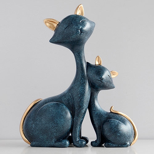 Cat Figurines Resin Miniatures