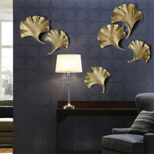 Load image into Gallery viewer, Ginkgo leaf hanging Mural craft 3D sticker
