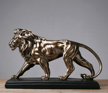 Load image into Gallery viewer, African Ferocious Lion Sculpture
