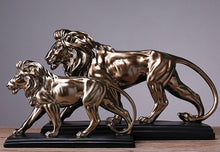 Load image into Gallery viewer, African Ferocious Lion Sculpture
