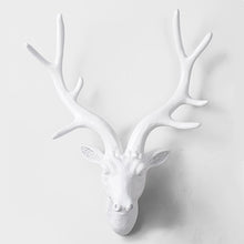 गैलरी व्यूवर में इमेज लोड करें, Deer Head Wall Decoration Mural Resin Craft

