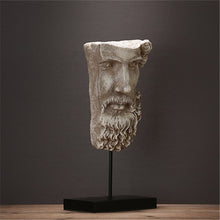 Load image into Gallery viewer, Human Face Resin Decoration Sculpture
