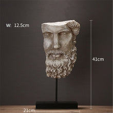 Load image into Gallery viewer, Human Face Resin Decoration Sculpture

