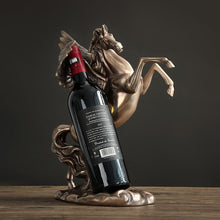 Load image into Gallery viewer, Antique Brass Horse Resin Sculpture
