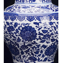 Load image into Gallery viewer, Antique Blue and White Porcelain Ginger Jars
