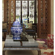 Load image into Gallery viewer, Antique Blue and White Porcelain Ginger Jars
