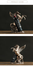 Load image into Gallery viewer, Antique Brass Horse Resin Sculpture
