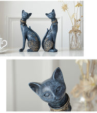 Load image into Gallery viewer, Figurine Decorative Resin Cat statue
