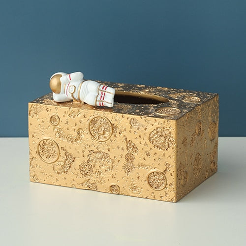 Astronaut Tissue Art  Box