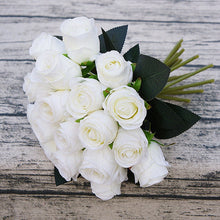 Load image into Gallery viewer, 18pcs/lots Artificial Rose Flowers
