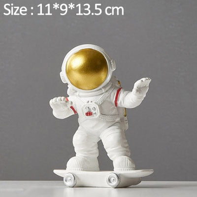 Nordic Astronaut Sculpture Mini Space Man