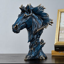 गैलरी व्यूवर में इमेज लोड करें, American Lucky Horse&#39;s Head Statue
