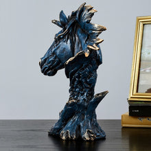 गैलरी व्यूवर में इमेज लोड करें, American Lucky Horse&#39;s Head Statue
