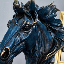 गैलरी व्यूवर में इमेज लोड करें, American Lucky Horse&#39;s Head Statue
