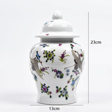 Load image into Gallery viewer, Ginger Jar Antique Luminous Ceramic General Tank Vase Noctilucine Flowers
