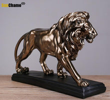 Load image into Gallery viewer, African Ferocious Lion Sculpture
