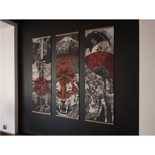 Load image into Gallery viewer, Japanese Ukiyoe Tiger Canvas Poster
