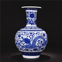 Load image into Gallery viewer, Antique Blue and White Porcelain Lotus Ginger Jars
