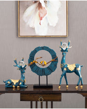 Load image into Gallery viewer, European Deer Ornaments Resin Animal
