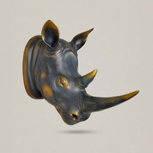 गैलरी व्यूवर में इमेज लोड करें, Rhino Head Statue Decoration
