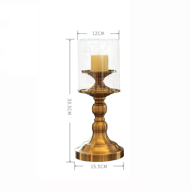 Exquisite Gold Candle holder