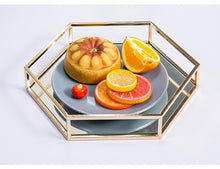 गैलरी व्यूवर में इमेज लोड करें, Fruit Dessert Hexagonal Mirror Tray
