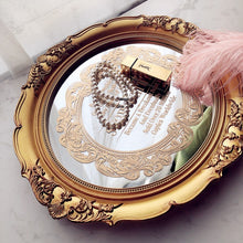 Load image into Gallery viewer, European Style Retro Mirror Tray
