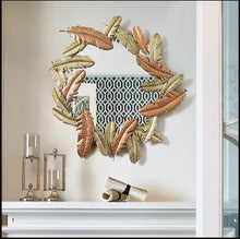 Load image into Gallery viewer, American Wrought Iron Decorative Wall Mirror
