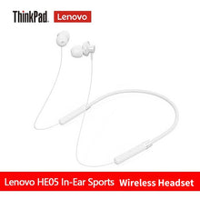 Load image into Gallery viewer, Lenovo Bluetooth Earphones HE05 Wireless Earbuds Magnetic Neckband
